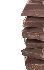 Image showing chocolate pieces