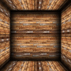 Image showing rosewood textured interior backdrop
