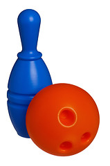 Image showing Toy bowling