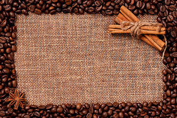 Image showing Coffee background