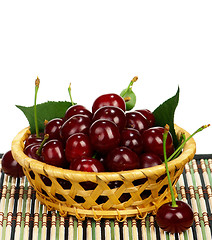 Image showing Sweet cherries