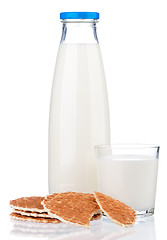 Image showing Bottle of milk