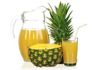 Image showing Pineapple juice