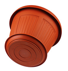 Image showing Plastic pot