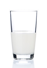 Image showing Glass of milk