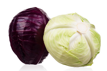 Image showing Fresh cabbage