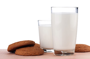 Image showing Glass of milk