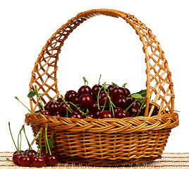 Image showing Sweet cherries