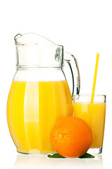 Image showing Orange juice