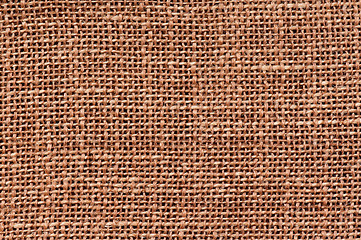 Image showing Burlap texture