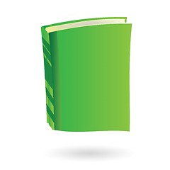 Image showing green book