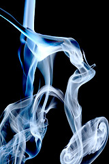 Image showing Blue smoke