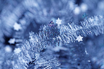 Image showing Tinsel. Christmas decoration.