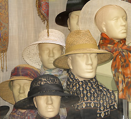 Image showing Hats shop