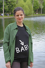 Image showing Pregnant woman