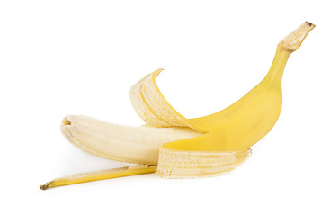 Image showing Open banana