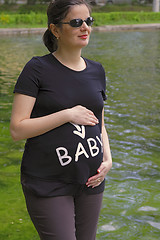 Image showing Pregnant woman