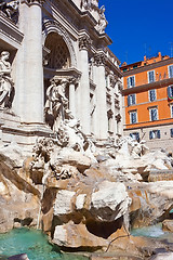 Image showing Fountain di Trevi