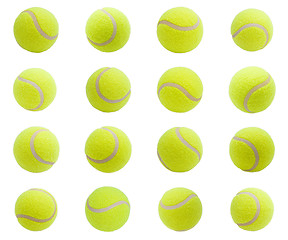 Image showing Tennis balls