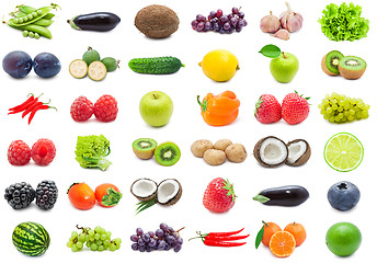 Image showing Fruits and Vegetables