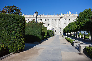 Image showing Royal Palace in Madrid