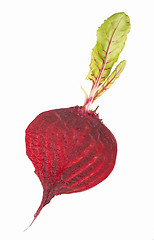 Image showing beet with leaves