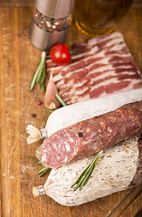 Image showing Smoked sausage