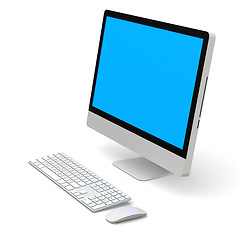 Image showing Desktop computer