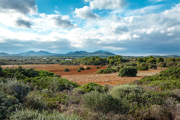 Image showing beautiful landscape mountain view mediterranean spain