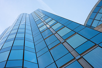 Image showing Modern building against blue sky