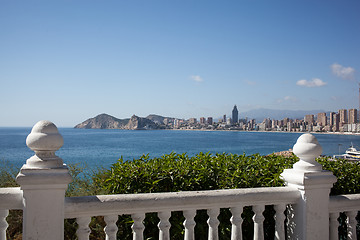 Image showing View of Benidorm, Costa Blanca, Spain