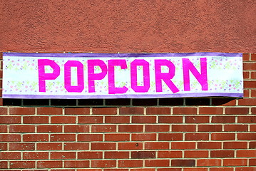 Image showing Popcorn banner.