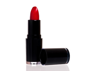 Image showing Red lipstick