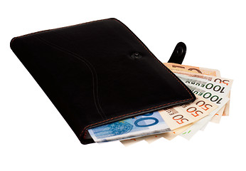 Image showing Money and notepad