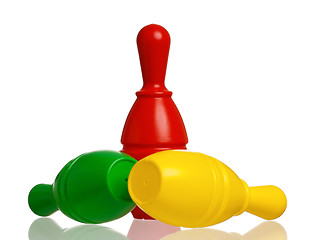 Image showing Toy bowling