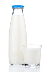 Image showing Bottle of milk