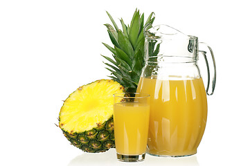 Image showing Pineapple juice