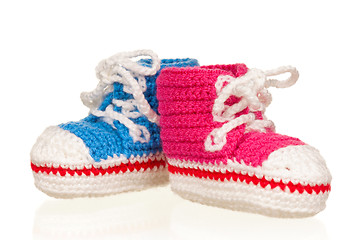 Image showing Baby booties