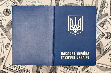 Image showing Passport Ukraine