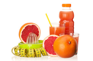 Image showing Grapefruit juice