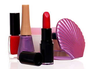 Image showing Set cosmetics