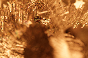 Image showing Tinsel. Christmas decoration.