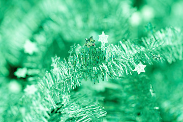 Image showing Tinsel. Christmas decoration.