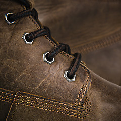 Image showing Fragment Leather Winter Boot