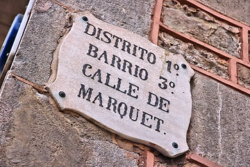 Image showing Barcelona street