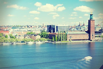 Image showing Stockholm cityscape