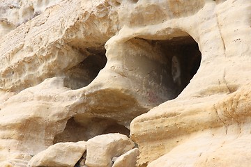 Image showing Matala caves