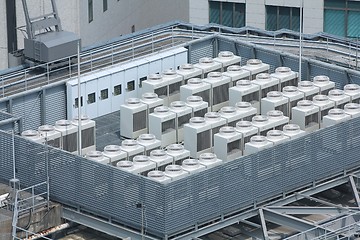 Image showing Industrial air conditioning