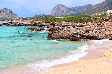 Image showing Crete - Falasarna beach