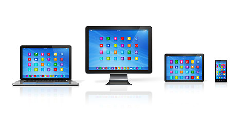 Image showing Computer Devices Set